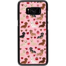 Coque Samsung Galaxy S8 - Valentine 2024 puppy love