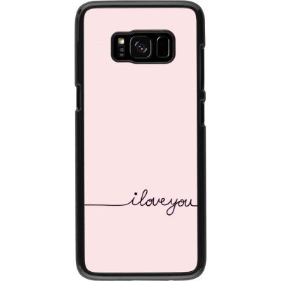 Coque Samsung Galaxy S8 - Valentine 2023 i love you writing