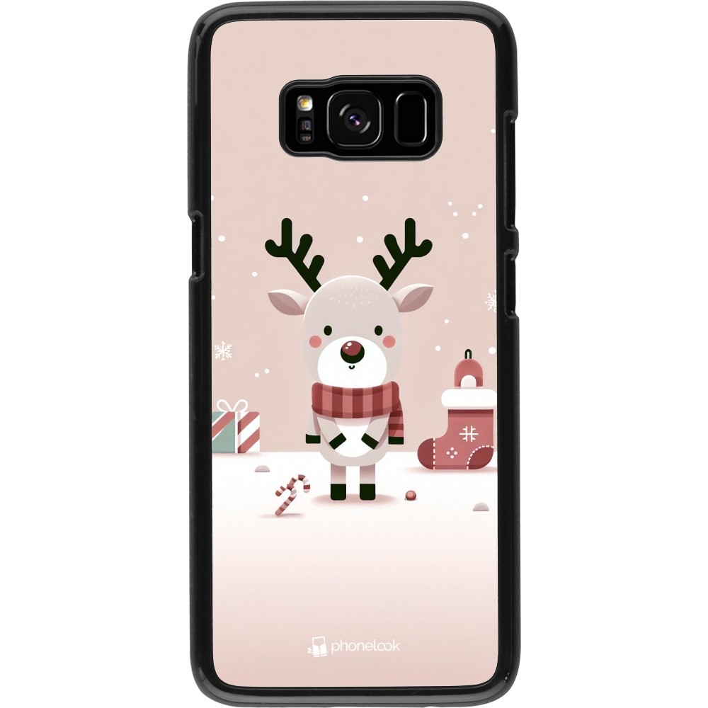 Coque Samsung Galaxy S8 - Noël 2023 Choupinette Renne