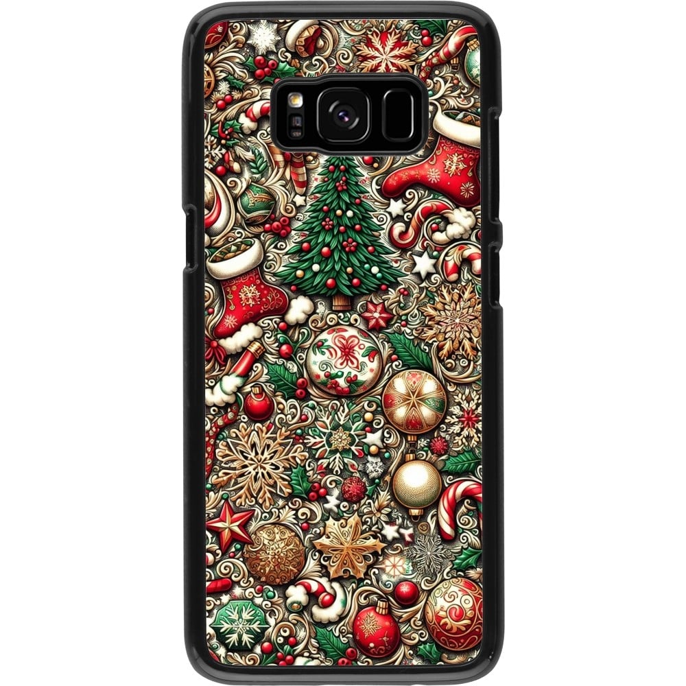 Coque Samsung Galaxy S8 - Noël 2023 micro pattern