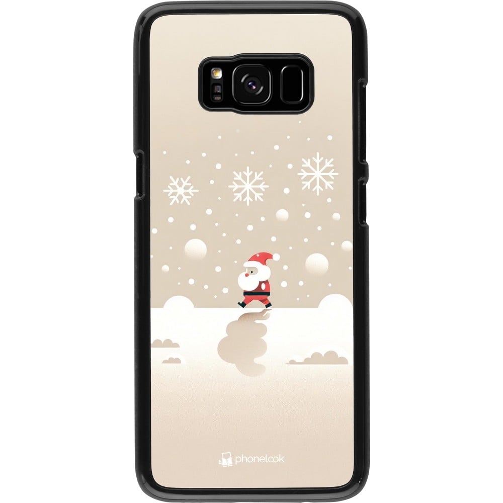 Coque Samsung Galaxy S8 - Noël 2023 Minimalist Santa