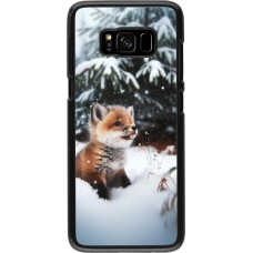 Coque Samsung Galaxy S8 - Noël 2023 Renardeau sapin