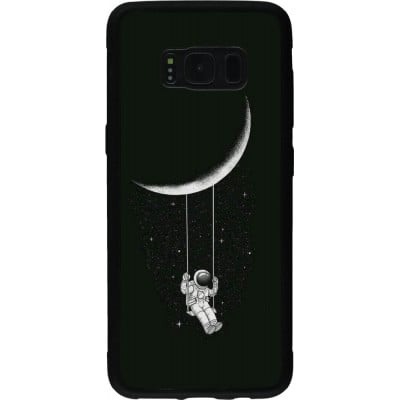 Coque Samsung Galaxy S8 - Silicone rigide noir Astro balançoire