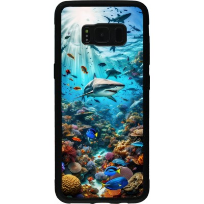 Coque Samsung Galaxy S8 - Silicone rigide noir Bora Bora Mer et Merveilles