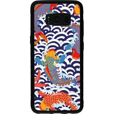 Coque Samsung Galaxy S8 - Silicone rigide noir Easter 2023 japanese fish