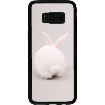 Coque Samsung Galaxy S8 - Silicone rigide noir Easter 2024 bunny butt