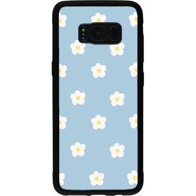 Coque Samsung Galaxy S8 - Silicone rigide noir Easter 2024 daisy flower