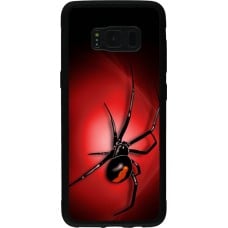 Coque Samsung Galaxy S8 - Silicone rigide noir Halloween 2023 spider black widow