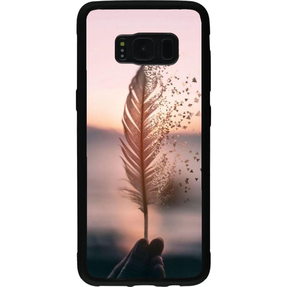 Coque Samsung Galaxy S8 - Silicone rigide noir Hello September 11 19