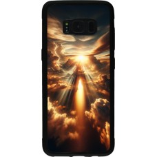 Coque Samsung Galaxy S8 - Silicone rigide noir Lueur Céleste Zenith