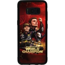 Coque Samsung Galaxy S8 - Silicone rigide noir Max Verstappen Champion 2023