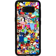 Coque Samsung Galaxy S8 - Silicone rigide noir Mixed cartoons