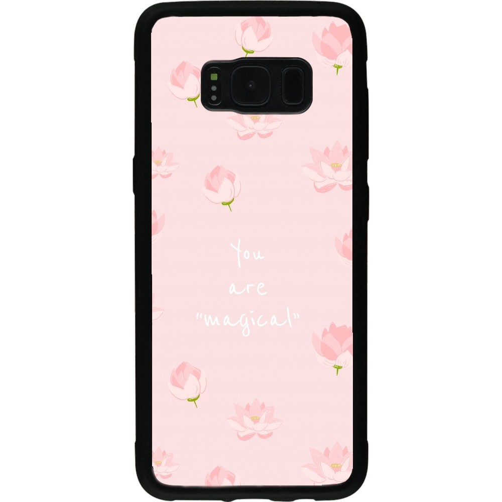 Coque Samsung Galaxy S8 - Silicone rigide noir Mom 2023 your are magical