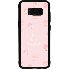 Coque Samsung Galaxy S8 - Silicone rigide noir Mom 2023 your are magical