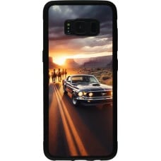 Coque Samsung Galaxy S8 - Silicone rigide noir Mustang 69 Grand Canyon