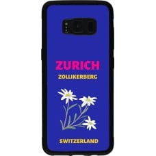 Coque Samsung Galaxy S8 - Silicone rigide noir Pop Summer Destination Zurich