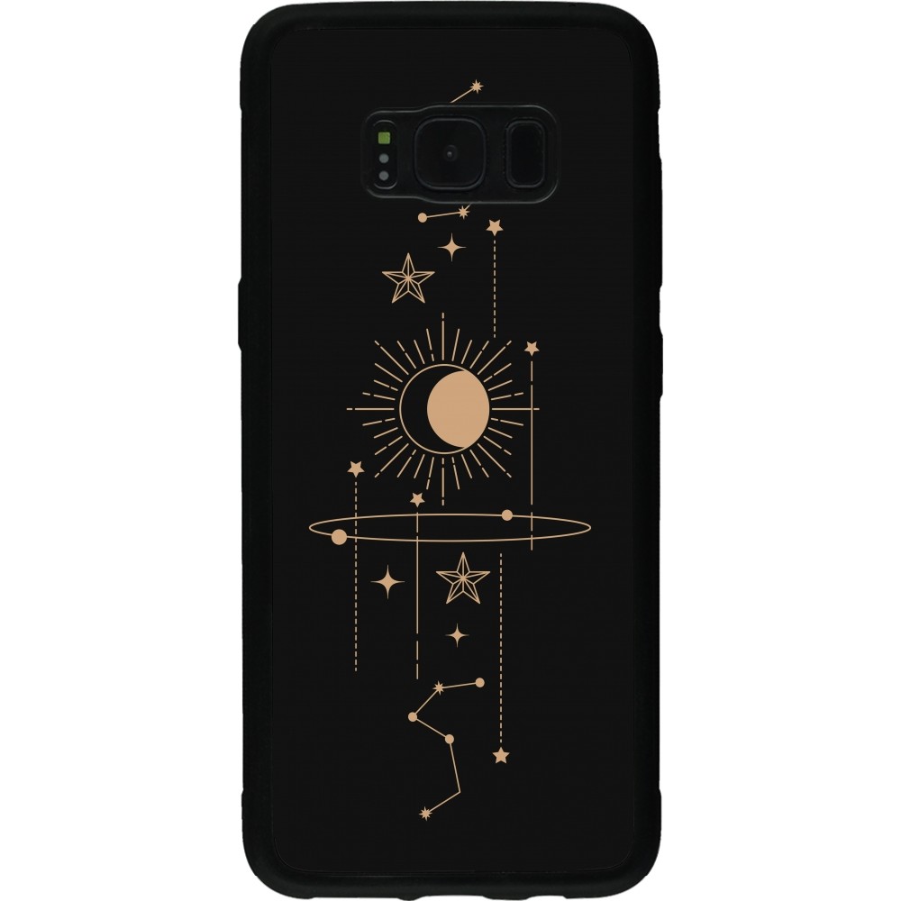 Coque Samsung Galaxy S8 - Silicone rigide noir Spring 23 astro