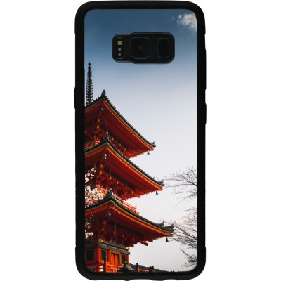 Coque Samsung Galaxy S8 - Silicone rigide noir Spring 23 Japan