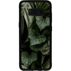 Coque Samsung Galaxy S8 - Silicone rigide noir Spring 23 fresh plants