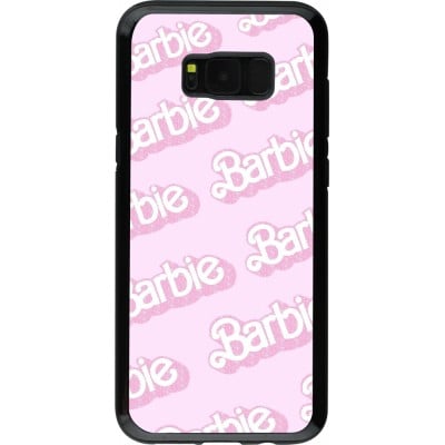 Coque Samsung Galaxy S8+ - Hybrid Armor noir Barbie light pink pattern