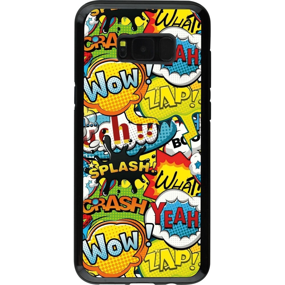 Coque Samsung Galaxy S8+ - Hybrid Armor noir Cartoons slogans