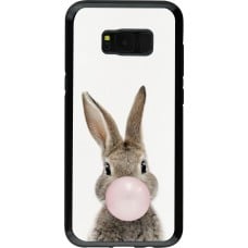 Coque Samsung Galaxy S8+ - Hybrid Armor noir Easter 2023 bubble gum bunny