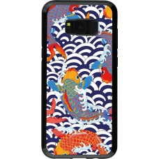 Coque Samsung Galaxy S8+ - Hybrid Armor noir Easter 2023 japanese fish