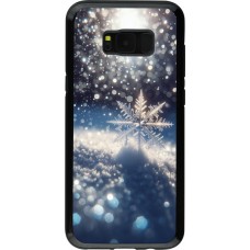 Coque Samsung Galaxy S8+ - Hybrid Armor noir Flocon Solaire Éclat