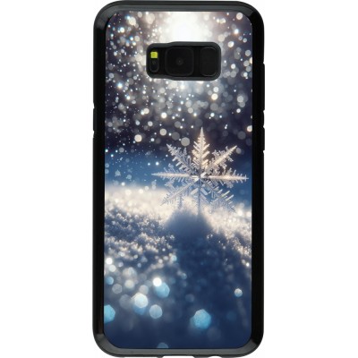 Coque Samsung Galaxy S8+ - Hybrid Armor noir Flocon Solaire Éclat