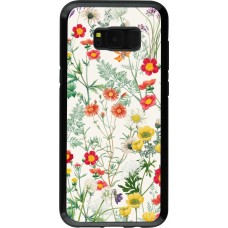 Coque Samsung Galaxy S8+ - Hybrid Armor noir Flora Botanical Wildlife