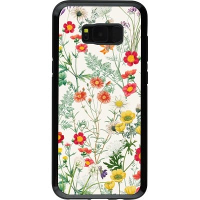 Coque Samsung Galaxy S8+ - Hybrid Armor noir Flora Botanical Wildlife