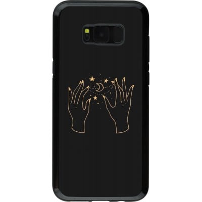 Coque Samsung Galaxy S8+ - Hybrid Armor noir Grey magic hands