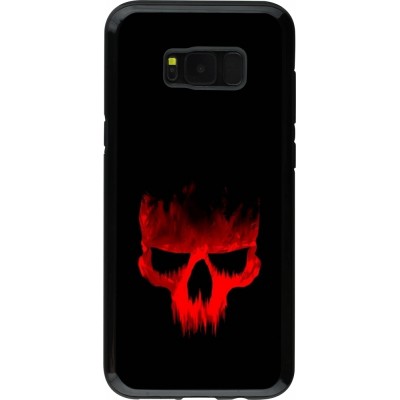 Coque Samsung Galaxy S8+ - Hybrid Armor noir Halloween 2023 scary skull