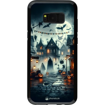 Coque Samsung Galaxy S8+ - Hybrid Armor noir Halloween Spookville