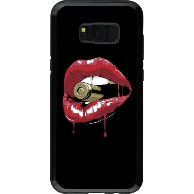 Coque Samsung Galaxy S8+ - Hybrid Armor noir Lips bullet