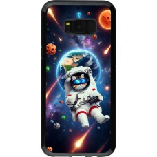 Coque Samsung Galaxy S8+ - Hybrid Armor noir VR SpaceCat Odyssey