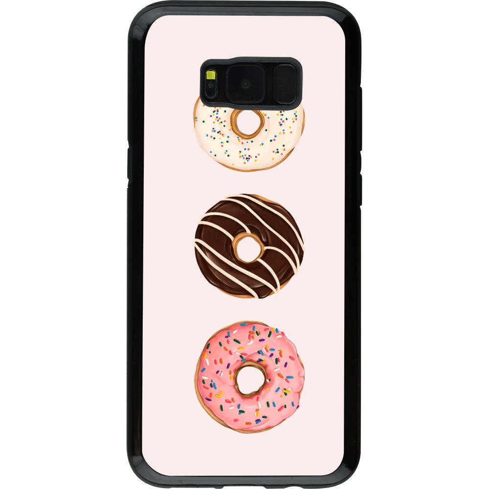 Coque Samsung Galaxy S8+ - Hybrid Armor noir Spring 23 donuts