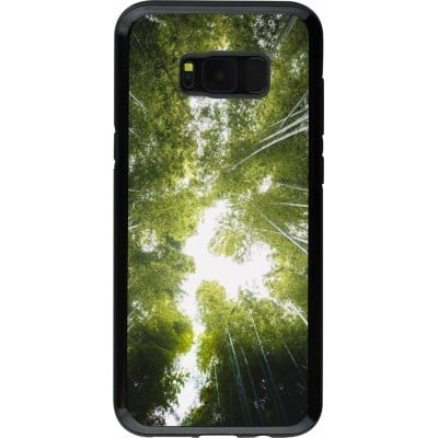 Coque Samsung Galaxy S8+ - Hybrid Armor noir Spring 23 forest blue sky