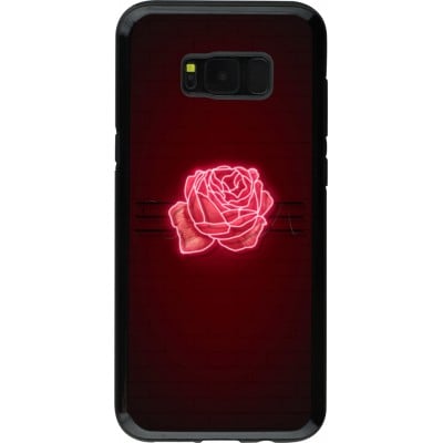 Coque Samsung Galaxy S8+ - Hybrid Armor noir Spring 23 neon rose