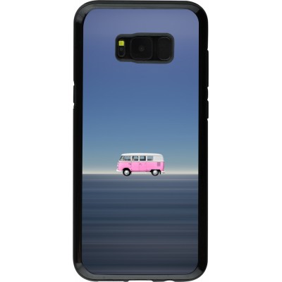 Coque Samsung Galaxy S8+ - Hybrid Armor noir Spring 23 pink bus