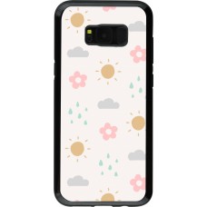 Coque Samsung Galaxy S8+ - Hybrid Armor noir Spring 23 weather