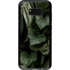 Coque Samsung Galaxy S8+ - Hybrid Armor noir Spring 23 fresh plants