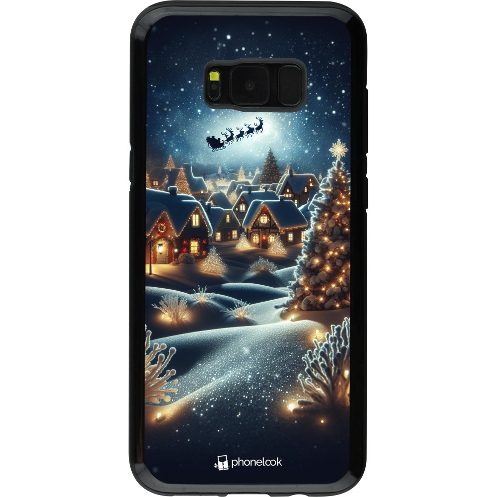 Coque Samsung Galaxy S8+ - Hybrid Armor noir Noël 2023 Christmas is Coming