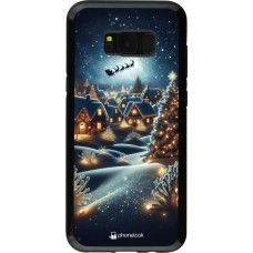 Coque Samsung Galaxy S8+ - Hybrid Armor noir Noël 2023 Christmas is Coming