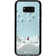 Coque Samsung Galaxy S8+ - Hybrid Armor noir Noël 2023 Petit Père Flocon