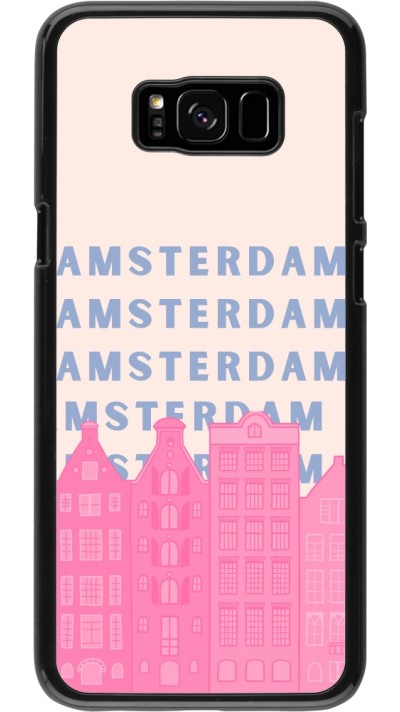 Coque Samsung Galaxy S8+ - Amsterdam Pink Print