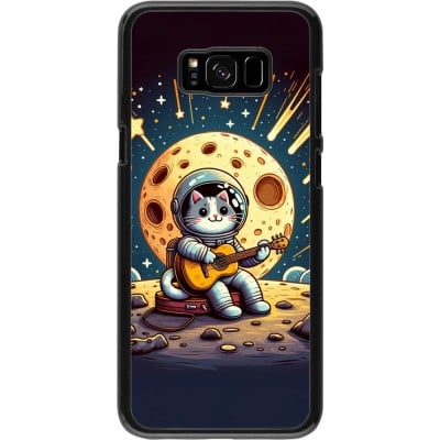 Coque Samsung Galaxy S8+ - AstroCat RockLune