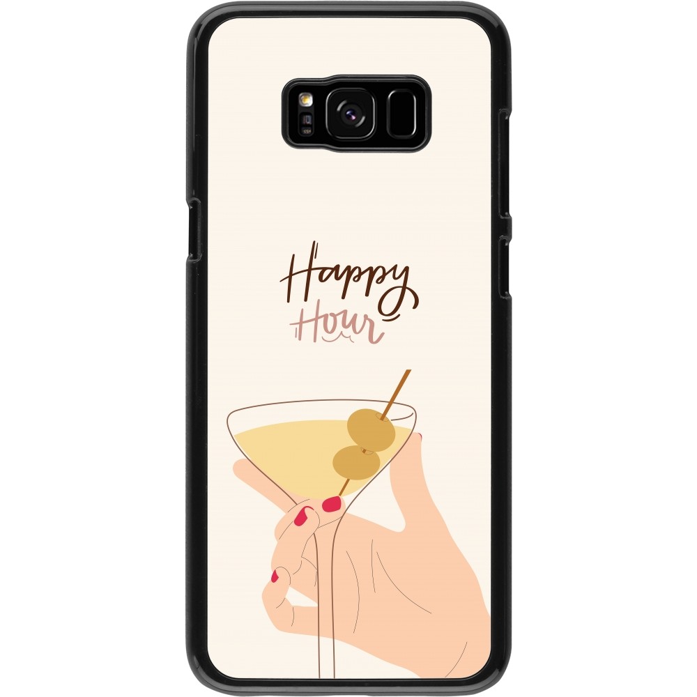 Samsung Galaxy S8+ Case Hülle - Cocktail Happy Hour