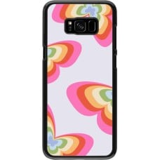 Coque Samsung Galaxy S8+ - Easter 2024 rainbow butterflies