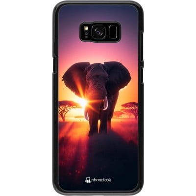 Coque Samsung Galaxy S8+ - Elephant Sunrise Beauty